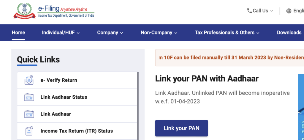ITR FORMS NOTIFIED FOR A.Y 2023-24