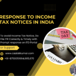 Response to Income Tax Notices -CA-ALOK-KUMAR