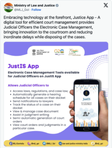 JustIS App - A Digital Tool for Efficient Court Management