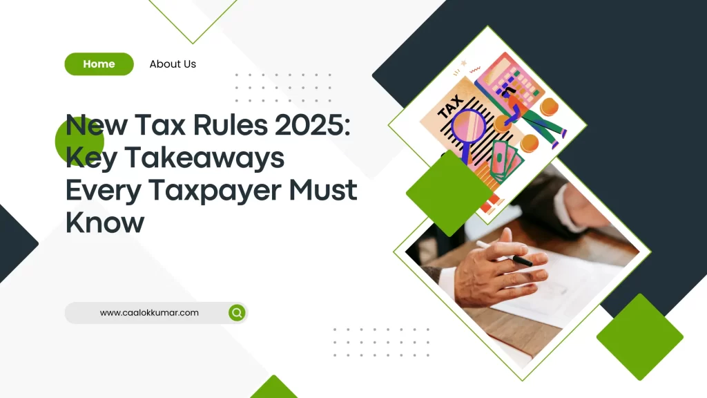 New Tax Rules 2025