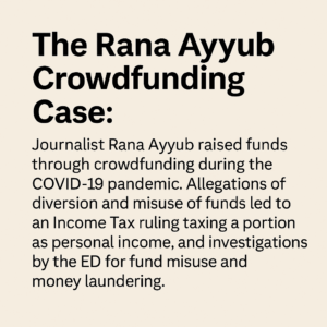 Tax Lessons from Rana Ayyub's Covid-19 Donation Case: What You Need to Know