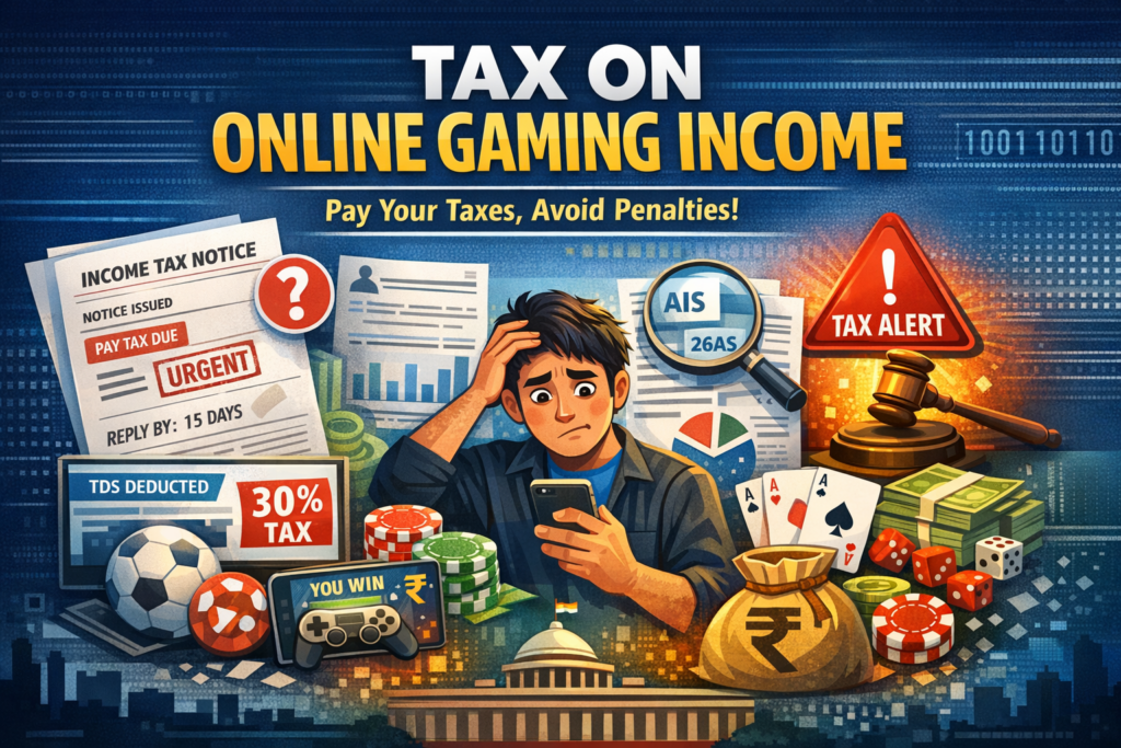 Tax on Online Gaming in India