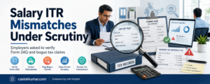 Income Tax Department scrutiny of salary ITR mismatches and Form 24Q