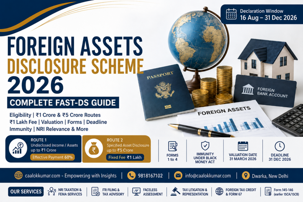Foreign Assets Disclosure Scheme 2026 explained: