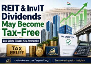 REIT & InvIT Dividend Tax Exemption 2026