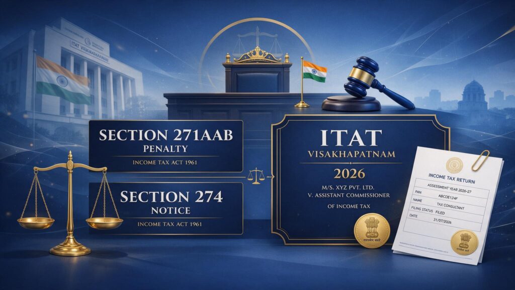 Section 271AAB penalty