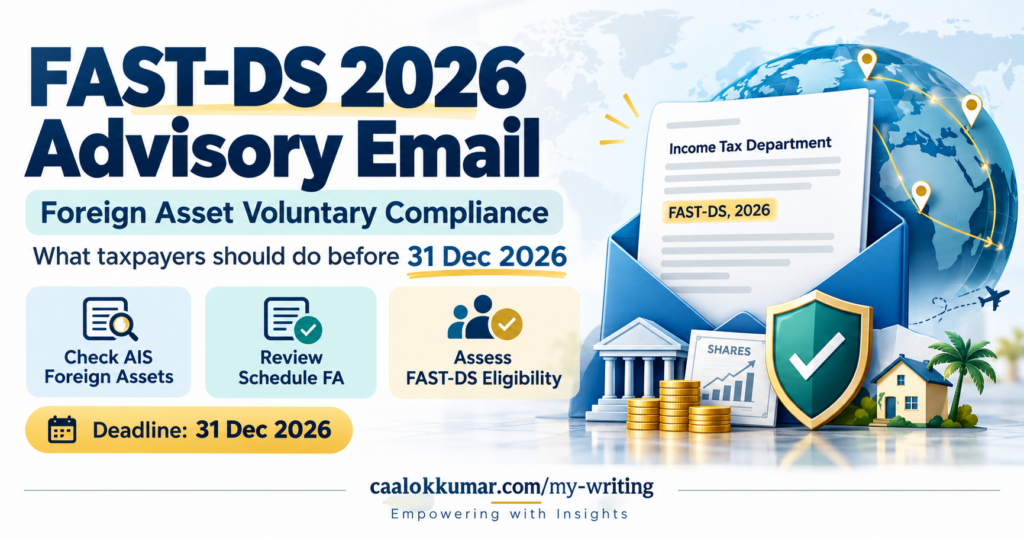 FAST-DS 2026 Advisory Email