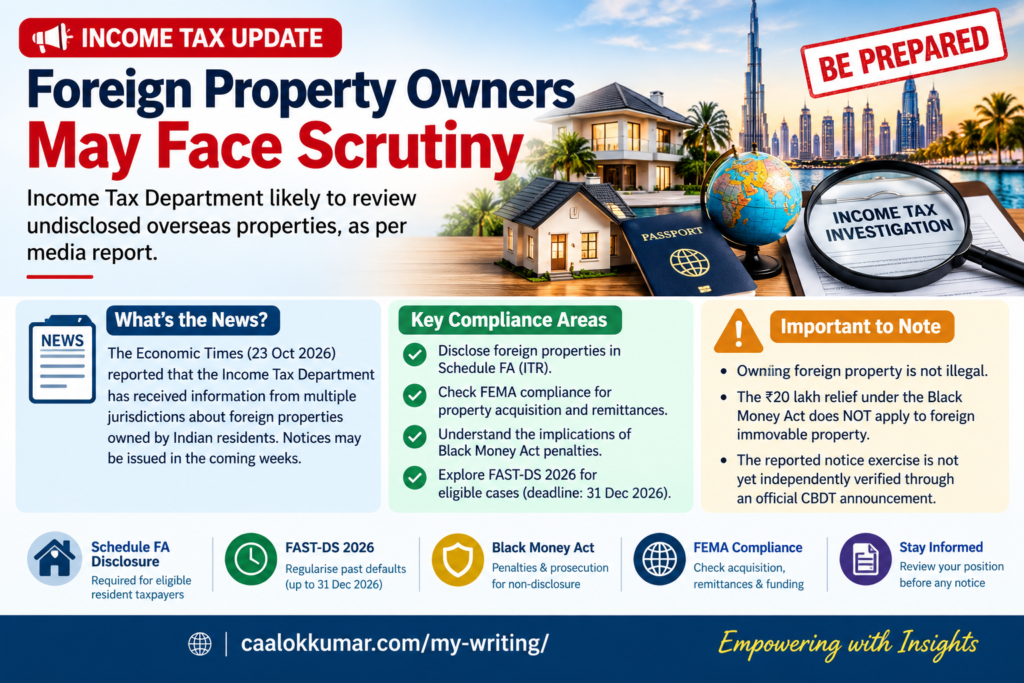 Foreign Property Income Tax Notice